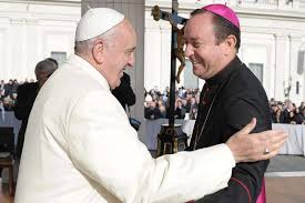 Bishop Gustavo Oscar Zanchetta with Pope Francis (image, courtesy The Catholic Project)