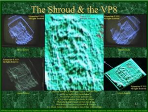 Above source: SHROUD OF TURIN AND SUDARIUM OF OVIEDO, POSSIBLE BURIAL FABRICS AT THE TOMB OF JESUS OF NAZARETH (click here)